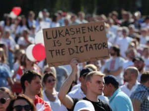 Proteste a Minsk dopo le elezioni presidenziali bielorusse del 2020