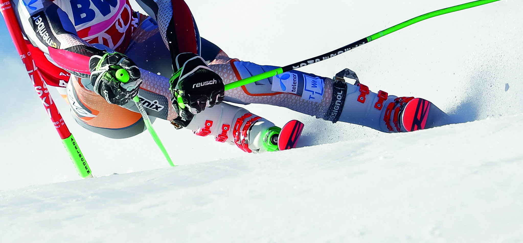 ADELBODEN, SWITZERLAND - JANUARY 11 : Henrik Kristoffersen of Norway competes during the Audi FIS Alpine Ski World Cup Men's Giant Slalom on January 11, 2020 in Adelboden Switzerland. (Photo by Alexis Boichard/Agence Zoom)