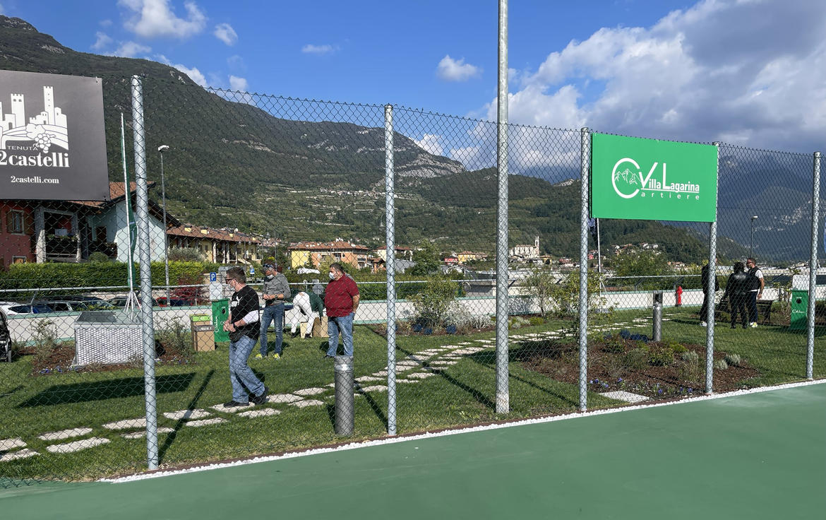 Inaugurazione campo da tennis e campo da bocce Villa Lagarina
