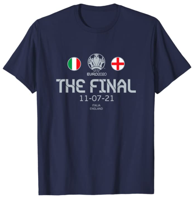 nazionale campione - t-shirt celebrativa finale