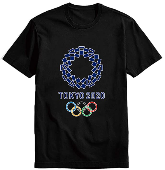 proposte a tema Tokyo 2020 - t-shirt nera