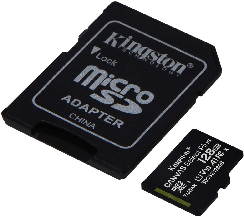 Micro SD - Kingston Canvas Select Pllus