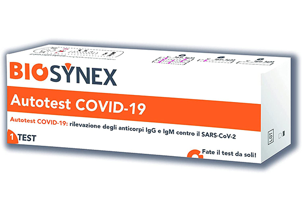 tamponi rapidi anti Covid fai da te - Byosynex controllo anticorpi