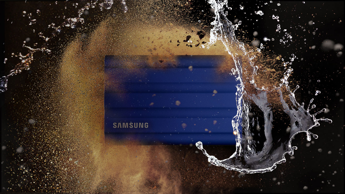 Il T7 Shield porta i migliori SSD Samsung su una nuova dimensione assicurandoti prestazioni sempre al top
