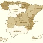 Mappa Spagna