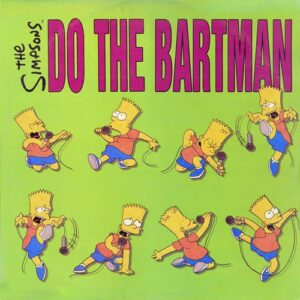 La copertina del singolo "Do the Bartman"
