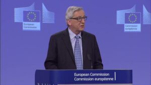 Juncker conferenza stampa