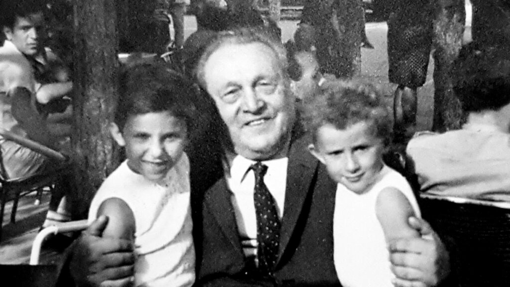 Nonno Enzo Laura e Carla Ottaviani