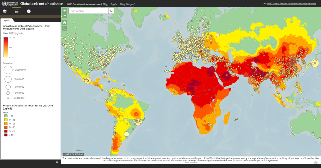 Oms Map Pollution