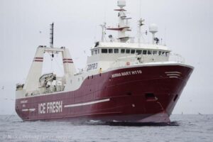 Trawler Norma Mary in the Barents Sea