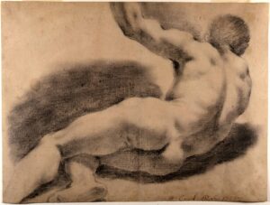 Guercino, Nudo virile, Bologna, Pinacoteca Nazionale
